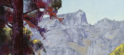 Table Mountain from Higgovale I | 2020 | Oil on Canvas | 55 x 42 cm